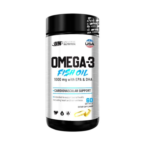 OMEGA-3 FISH OIL 1000 MG with EPA & DHA – UNIVERSE NUTRITION ...
