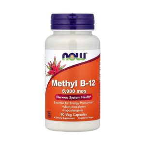 METHYL B-12 de 5,000 MCG - NOW