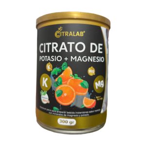 CITRATO DE POTASIO + MAGNESIO x 300 GR (naranja) - CITRALAB