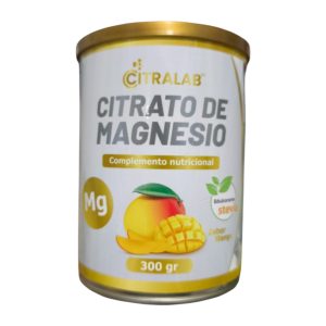 CITRATO DE MAGNESIO (mango) x 300 GR - CITRALAB
