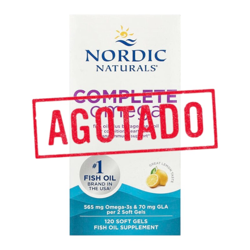 COMPLETE OMEGA 1000 MG x 60 CAPS (Americana) - NORDIC NATURALS