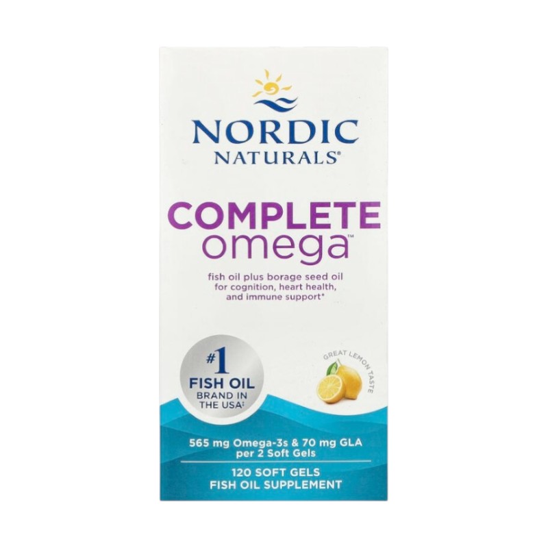 COMPLETE OMEGA 1000 MG x 60 CAPS (Americana) - NORDIC NATURALS - Imagen 4