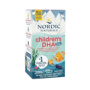 CHILDREN'S DHA XTRA 636 MG x 90 SOFT - NORDIC NATURALS