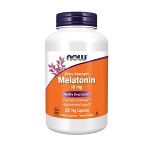 MELATONIN (Concentración extra) 10 MG x 200 CAPS - NOW
