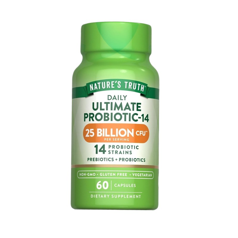 ULTIMATE PROBIOTIC-14 x 60 TABLETS - NATURE'S TRUTH - Imagen 4