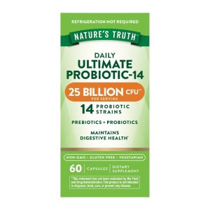ULTIMATE PROBIOTIC-14 x 60 TABLETS - NATURE'S TRUTH