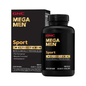 MEGA MEN  SPORT MULTIVITAMIN x 180 CAPS - GNC