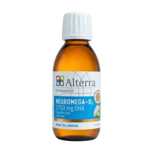 NEUROMEGA+D3 2750 MG DHA x 150 ML - ALTERRA