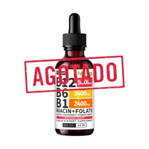 B12(5000MCG), B6(3400MCG) y B1(2400MCG) de 60 ML - NUSAVA