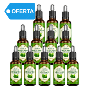 DOCENA(12) ACEITE DE OREGANO 30 ML – D'NATUR