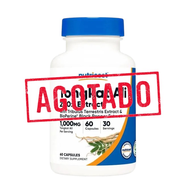 TONGKAT ALI (200:1 extract) 1,000 MG x 60 CAPS - NUTRICOST