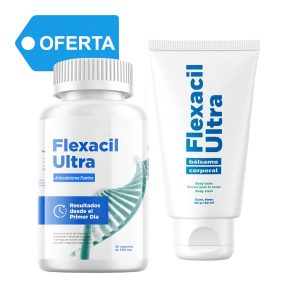 PACK - FLEXACIL ULTRA 500 MG x 20 CAPS Y CREMA DE 50 GR