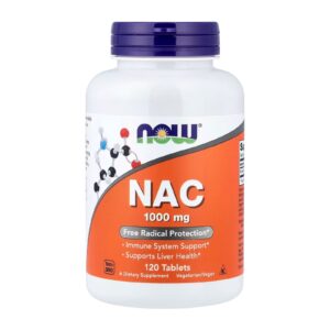 NAC 1000 MG x 120 TABLETS - NOW