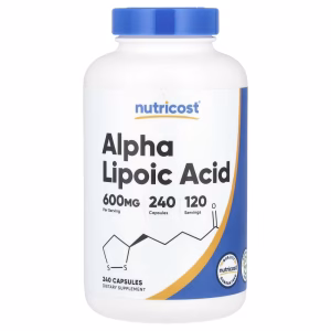ALPHA LIPOIC ACID 600 MG x 240 CAPS - NUTRICOST