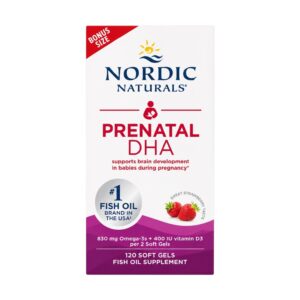 PRENATAL DHA 120 CAPS - NORDIC NATURALS