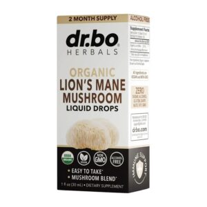 ORGANIC LION'S MANE MUSHROOM 30 ML - DR.BO