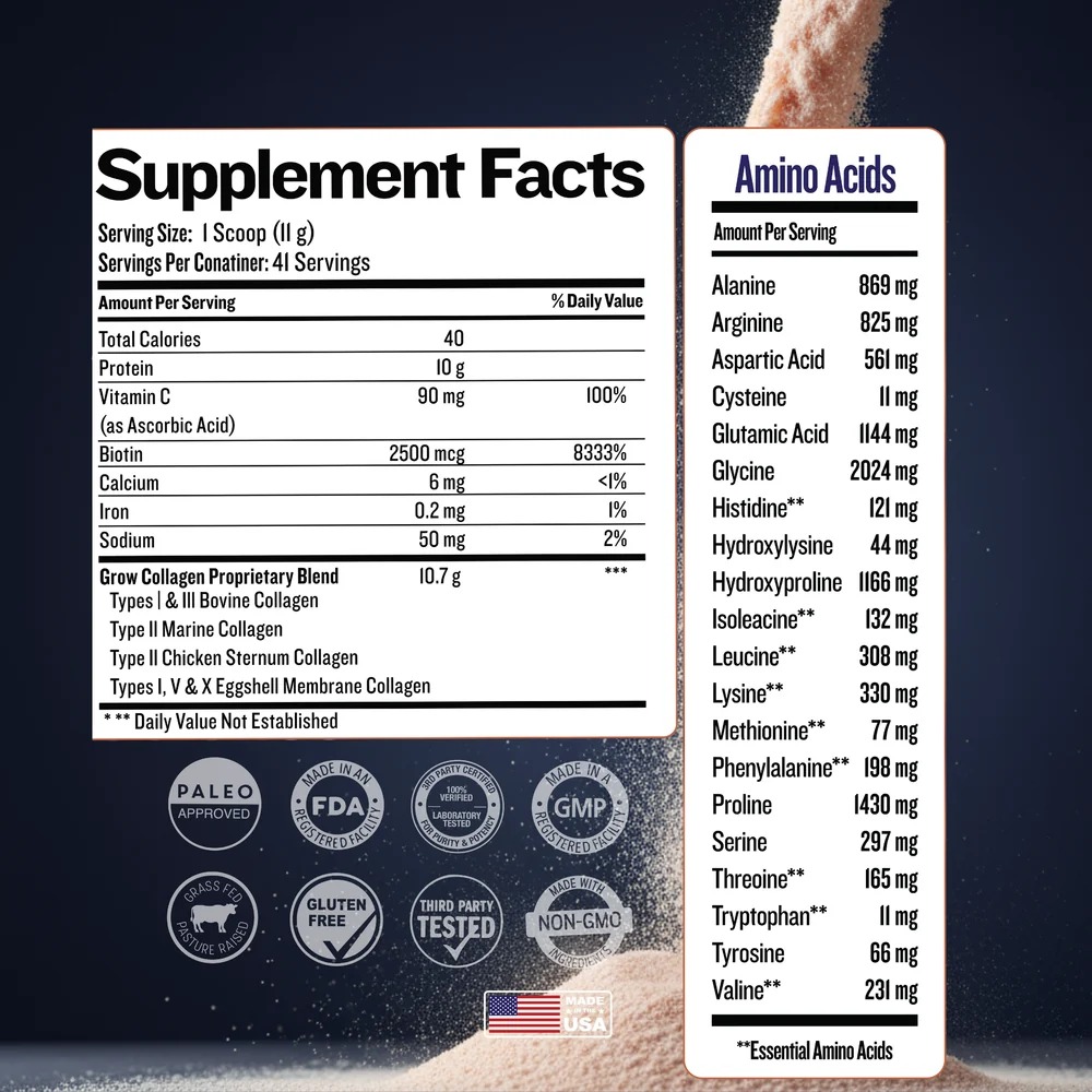 MULTI COLLAGEN (with biotin & vitamin C) - Imagen 2