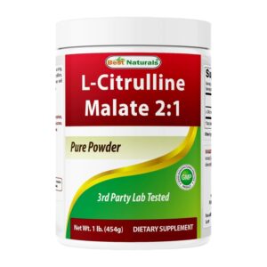 L-CITRULLINE MALATE 2:1 454 GR - BEST NATURALS
